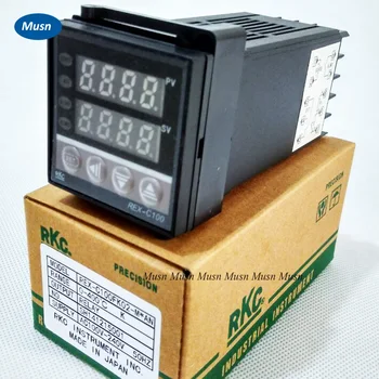 PID Digital de Controle de Temperatura Controlador de Termopar REX-C100